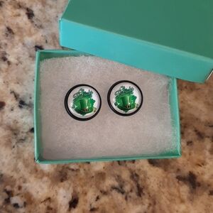 Green St. Patrick's Day Earrings